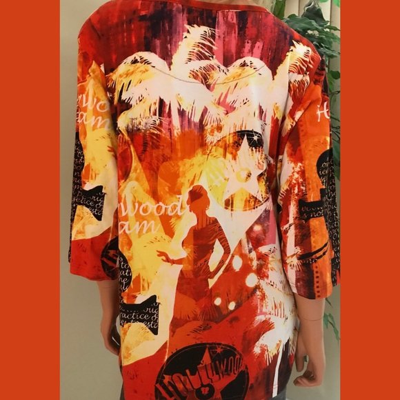 Woman’s Embellished Sequins Top Hollywood Glam - Picture 3 of 8